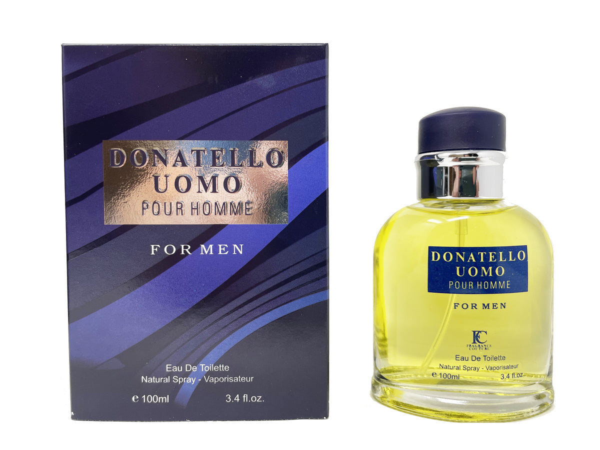  Hybrid & Company Donatello Uomo for Men Eau De Toilette  Natural Spray Masculine Scent, 3.4 Fl Oz : Beauty & Personal Care