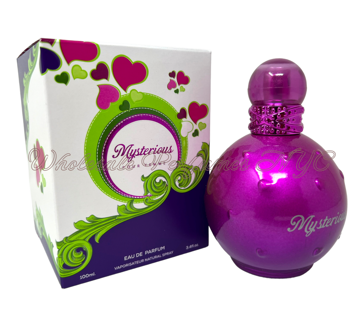 Mysterious girl online perfume